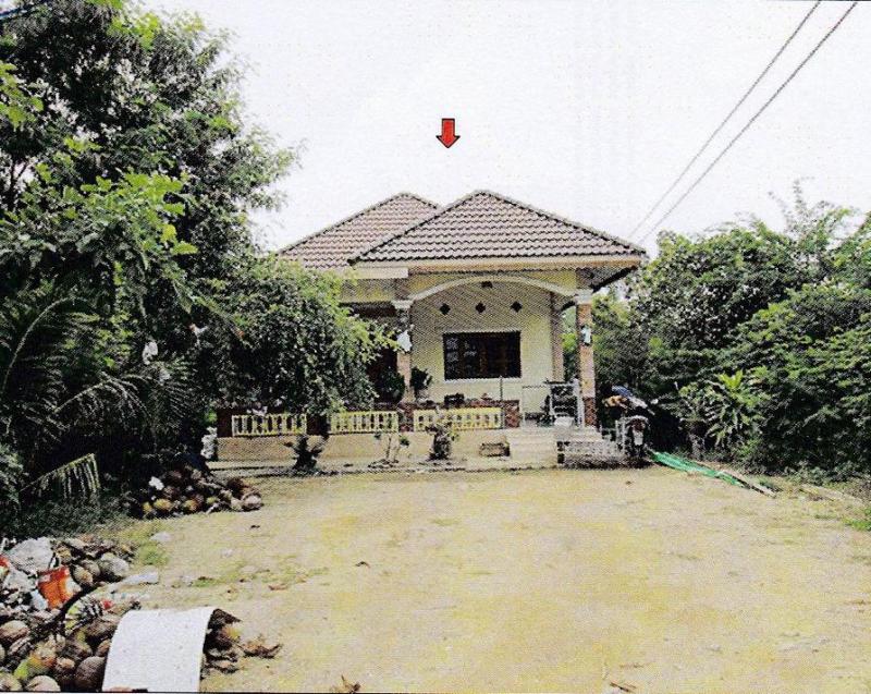 บ้านเดี่ยวหลุดจำนอง ธ.ธนาคารอาคารสงเคราะห์ ประจวบคีรีขันธ์ ปราณบุรี ปากน้ำปราณ