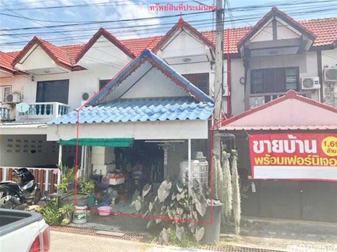 ทาวน์เฮ้าส์หลุดจำนอง ธ.ธนาคารกสิกรไทย ประจวบคีรีขันธ์ หัวหิน หินเหล็กไฟ